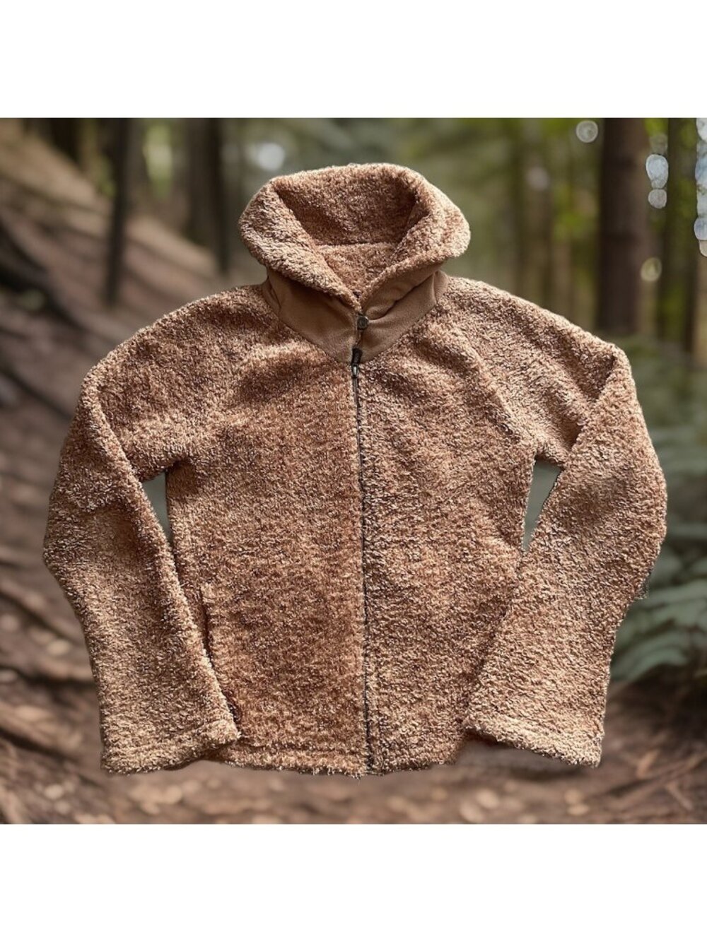 Patagonia Synchilla Curly Q Teddy Bear Womens Fleece Jacket Medium Outdoors Gorp